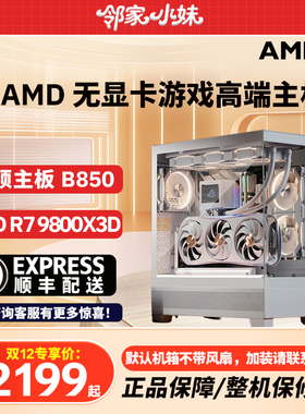 邻家 AMD无显卡56/57/75/78/9800X3D 千元网游神机游戏之选战未来