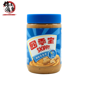 四季 宝颗粒花生酱510g三明治拌面面包吐司涂抹蘸酱火锅