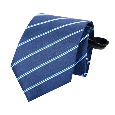 黑色男士领带欧妖拉链领带