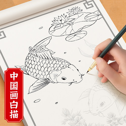 中国画白描入门描摹本
