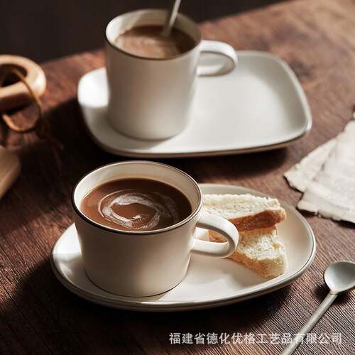 陶瓷勺子杯子用咖啡勺搅拌勺蜂蜜勺长柄搅拌棒勺子家用精致茶杯勺