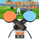 sports周边配件 OLED任天堂体感游戏JOYCON手柄握把switch HONCAM switch2乒乓球拍马里奥乒乓球握把适用于ns