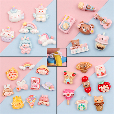 亮面卡通鞋扣儿童鞋带可爱装饰扣ins配件空军一号鞋diy鞋花可拆卸