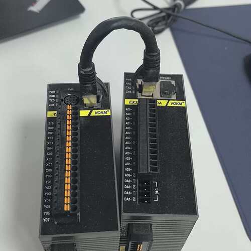 可维修VOKM PLCYK-3U-16M 拆机PLC+模拟量模块议价