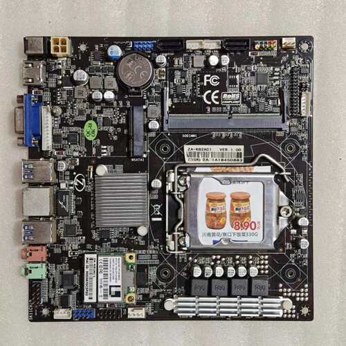 可维修ZA-KB2AC1 一体机小主板，H110芯片组议价
