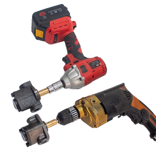 手电钻接摆线齿轮泵换机油电动扳手抽加注齿轮油液压油变速箱油泵