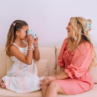 美国TELETIES扁平发夹女抓夹后脑勺高级感发抓发饰复古鲨鱼夹早