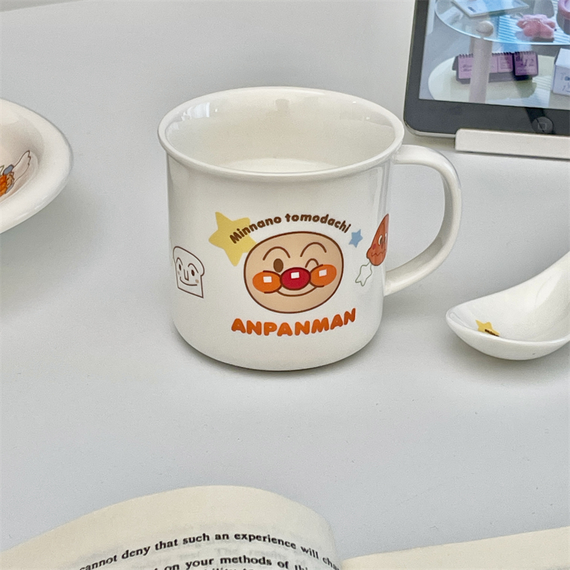 新款面包超人陶瓷杯子