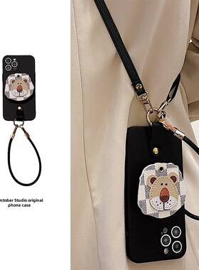 一加ace2手机壳ace5/3pro高级感一加11斜挎2v带挂绳3v背带10pro小众一加12狮子支架oppo腕带一加9女9rt全包8t