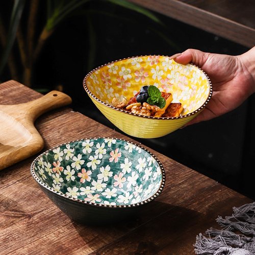 美式陶瓷餐具创意个性点心碗