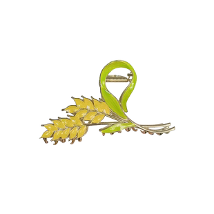 黄金麦穗抓夹优雅大号发夹女后脑勺高级感鲨鱼夹2023新款网红发卡