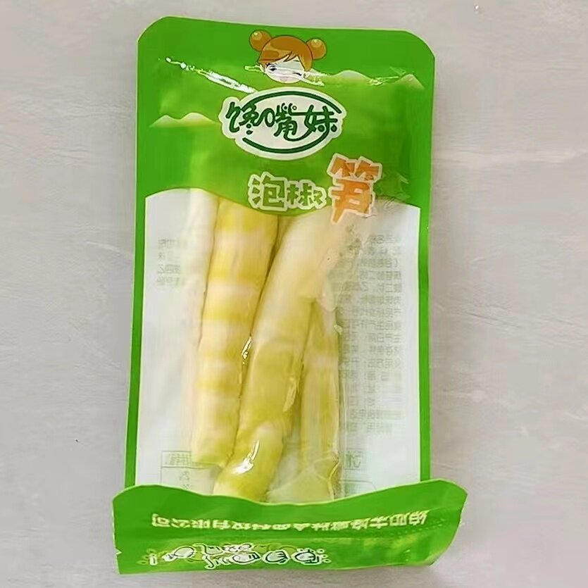 优选馋嘴妹泡椒笋尖竹笋小包装脆笋笋条酸笋网红休闲零食一整箱
