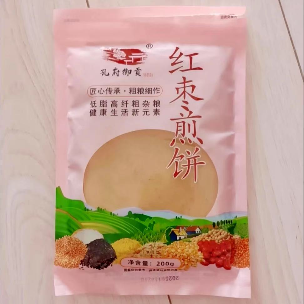 山东杂粮大煎饼低脂饱腹粗粮