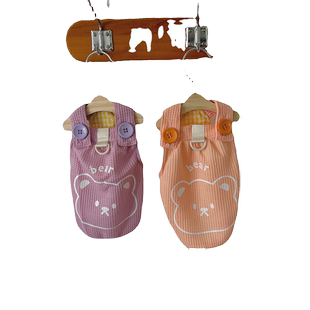 夏季狗狗背心夏天贵宾泰迪比熊博美雪纳瑞小型幼犬奶狗宠物衣服