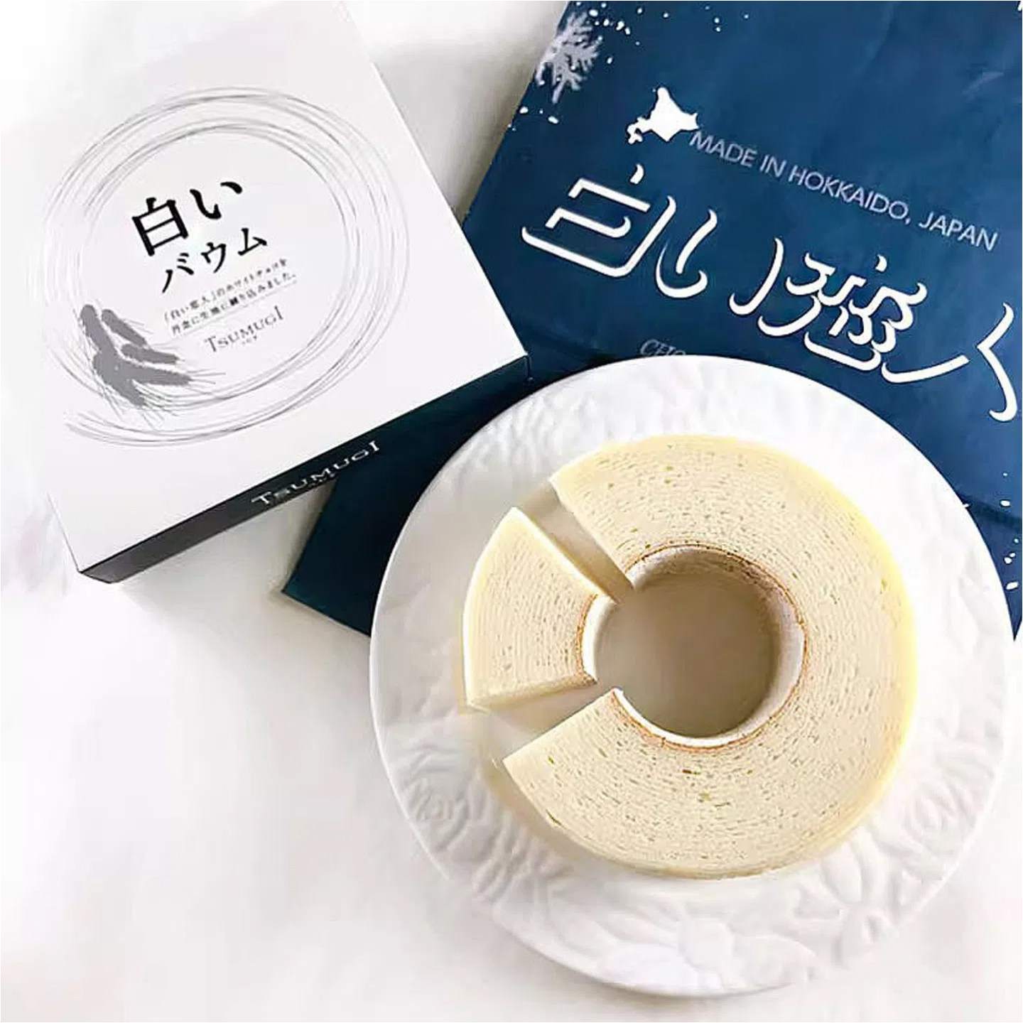 北海道石屋白色恋人浓郁年轮蛋糕