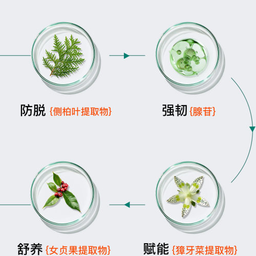 域发防脱洗发露防脱固发精华液