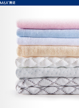 赛诺儿童枕套48x26睡安猪夏天冰凉冰丝记忆枕乳胶枕头套单人家用