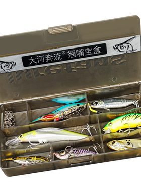 大河奔流路亚翘嘴宝盒