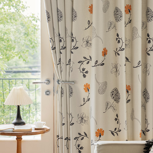 2023新款印花遮光窗帘