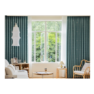 全遮光成品窗帘2026年新款卧室ins风客厅挂钩式遮阳特价清仓处理