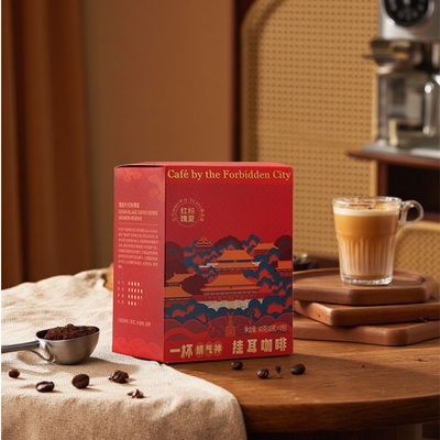 故宫角楼咖啡彤云宫阙·戈里瑰夏滤式挂耳手冲现磨便捷咖啡10g*6
