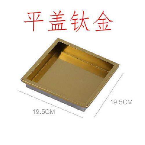 包邮四菱角不锈钢垃圾桶头配件酒店大理石烟灰桶带烟灰缸钛金盖子