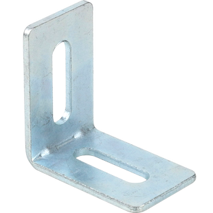 L型弯角件50拐弯连接件走线架连接配件铝材双孔拐角多功能直角固定器墙装L形镀锌角码对墙对地固定件可定做