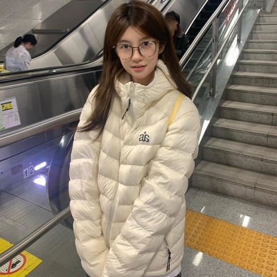 轻薄款排骨90白鸭绒羽绒服面包服