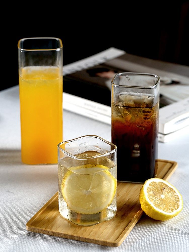 Tian Zhe Japanese household manual square glass transparentin the Tableware , Cup/Cups/Kettle , Glass  category - from Buy2taobao.com to provide professional Taobao agent buy service