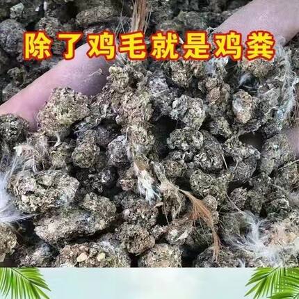 纯干鸡粪底肥追肥种菜种树种花通用鸡屎肥料人工发酵鸡粪有机