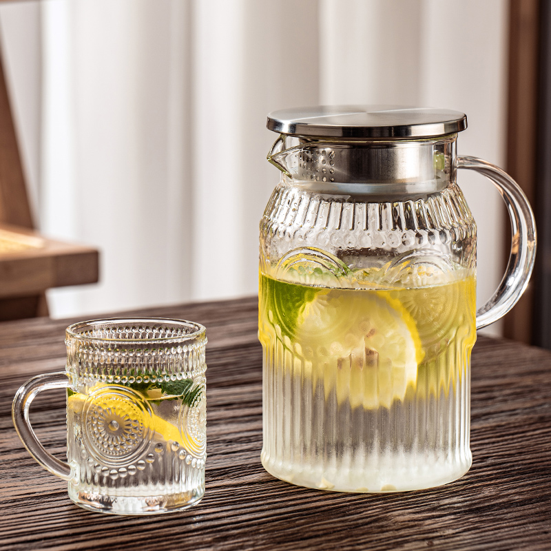 冷水壶玻璃耐高温家用冰箱冷藏壶