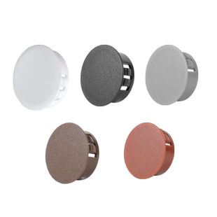 塑料孔塞卡扣堵头装饰盖防盗门孔盖圆形塞头扣式堵头螺丝盖遮丑盖