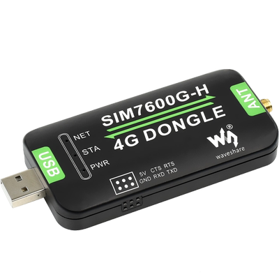 微雪工业级SIM7600G全球通4G模块