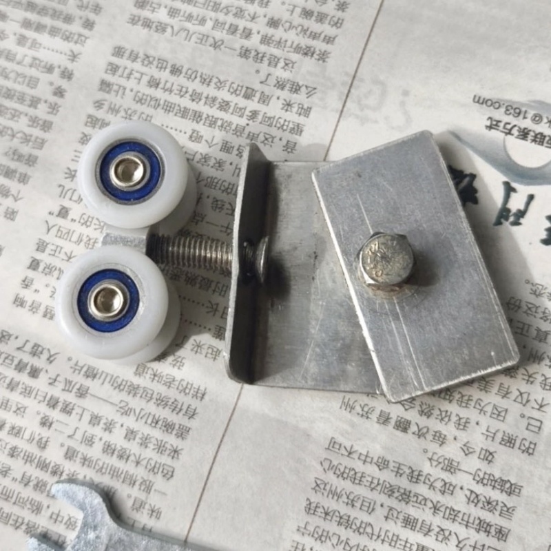 玻璃移门铜质吊轮滑轮冲淋房轮子淋浴淋浴房支架老式滚轮走脚