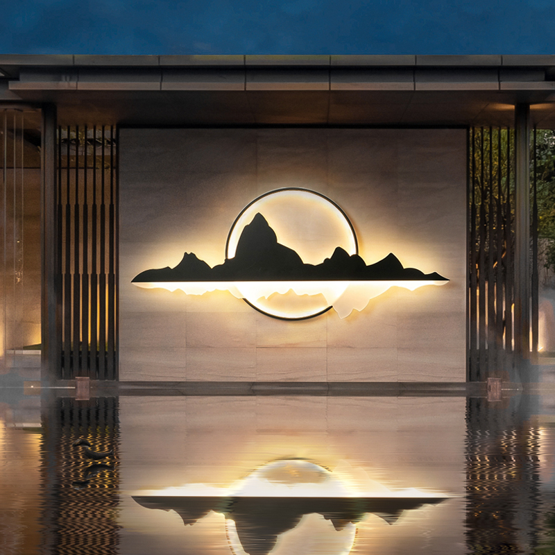 高碧格格户外防水庭院别墅壁灯