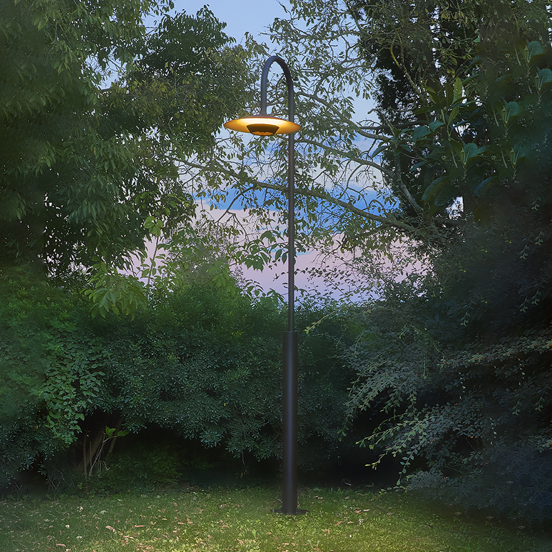 小区过道高杆路灯别墅花园草坪灯