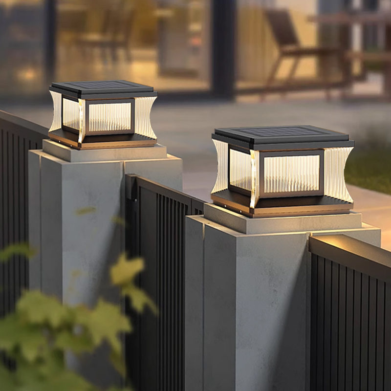 高碧格格太阳能庭院大门柱头灯