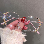 2026新款 高级感护目素颜神器 防蓝光辐射平光镜无度数超轻眼镜女款