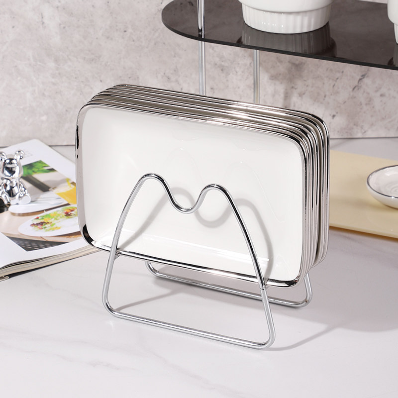 下一秒轻奢陶瓷吐骨碟家用