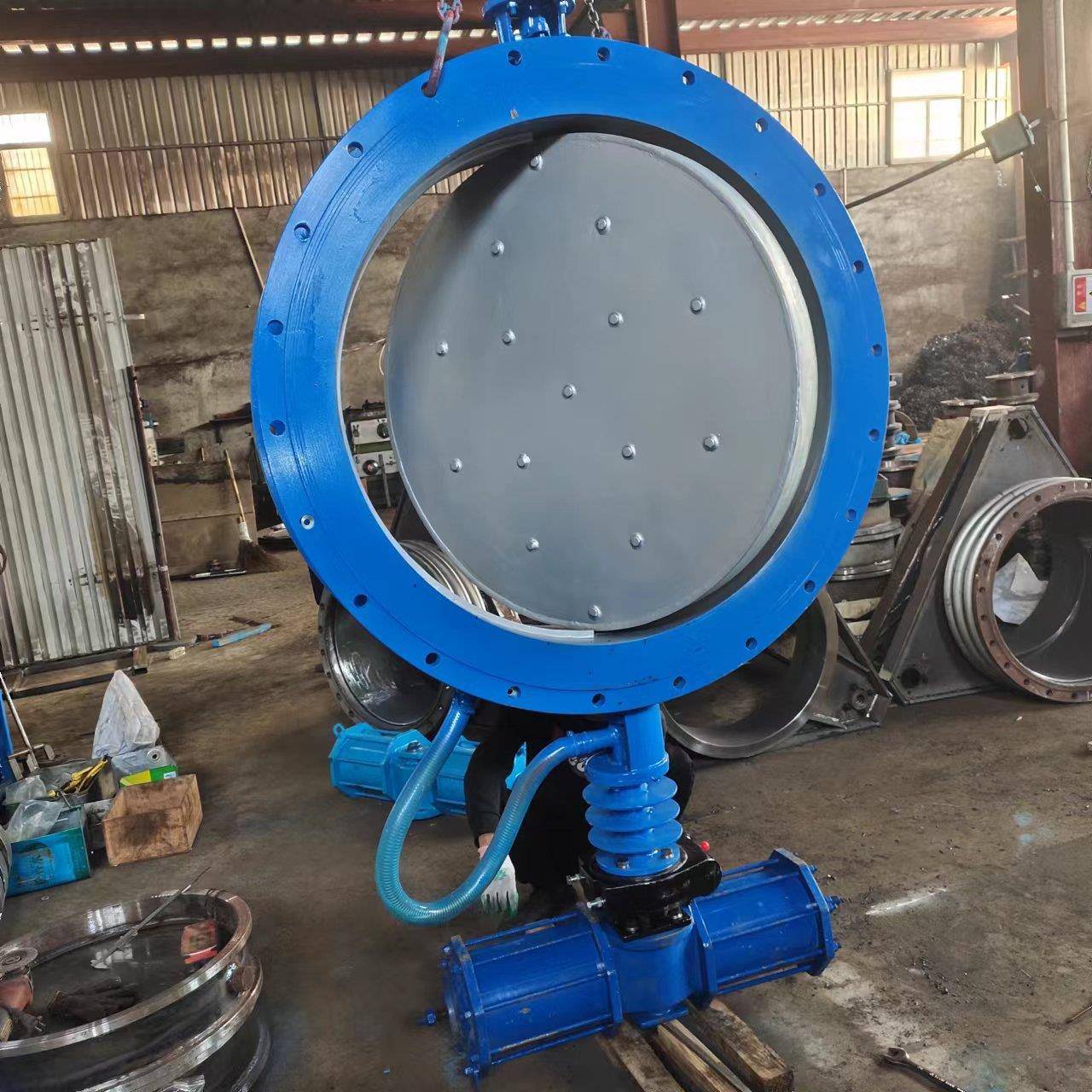 阀门DT641W-2.5C厂家生产手动/气动/电动耐高温水冷蝶阀温州