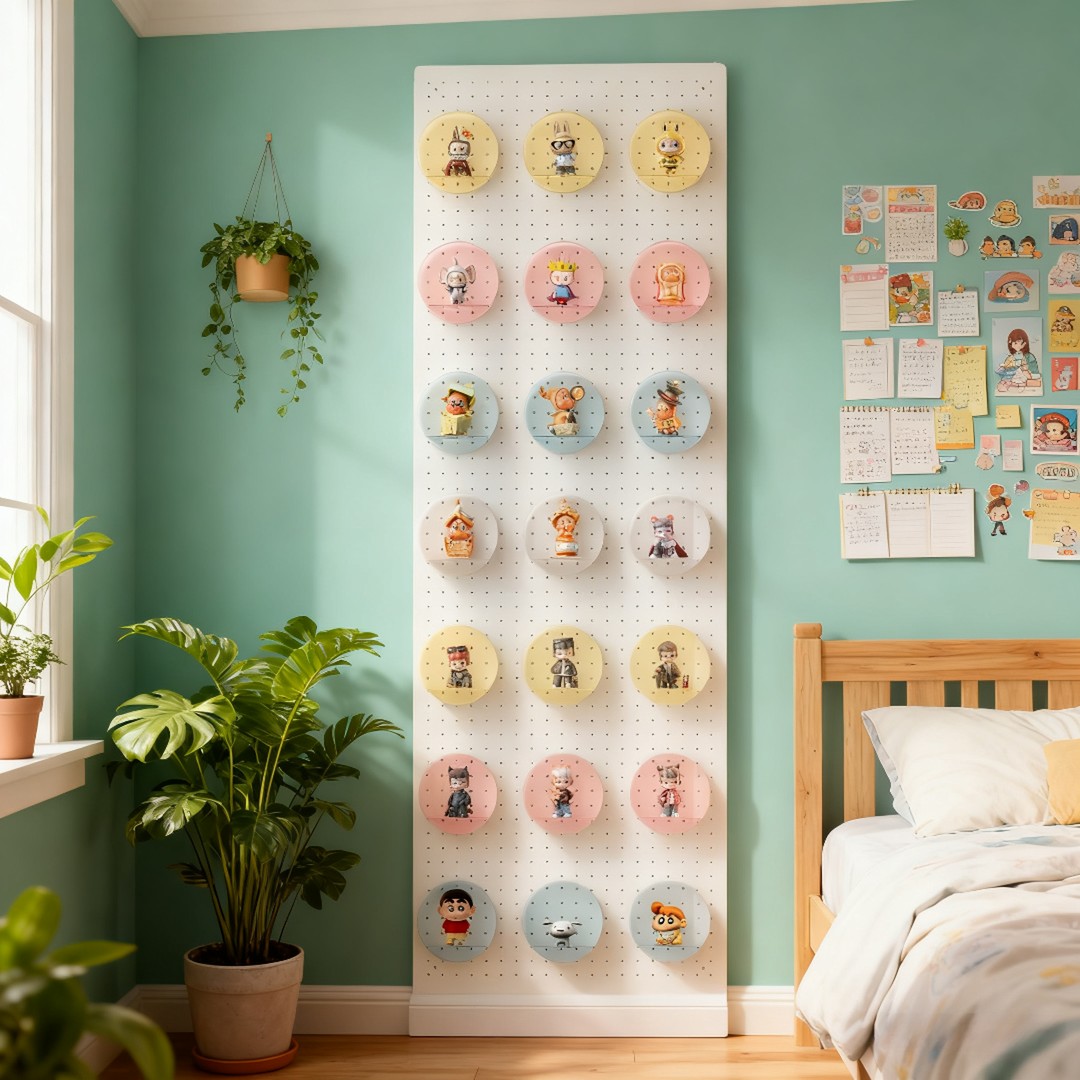 【手办住大别墅】收纳洞洞板置物