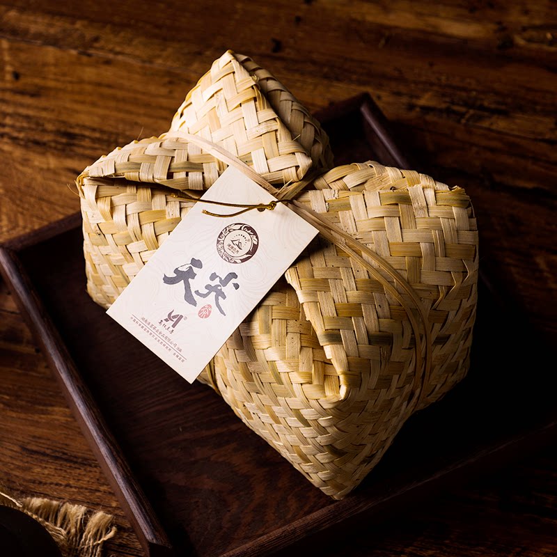 湖湘浩茗湖南安化黑茶湘尖茶散装天尖茶2015年竹篓天尖1000g