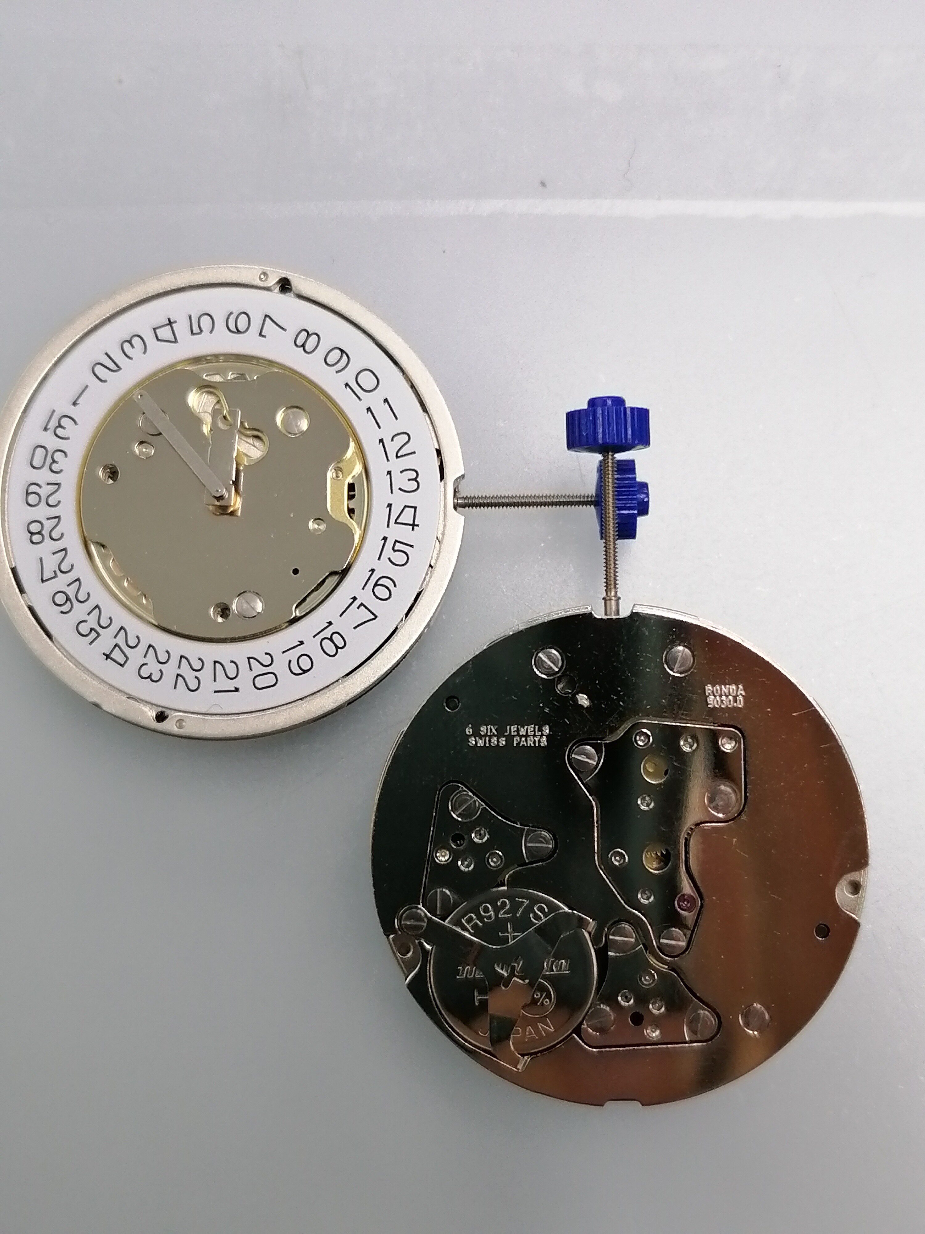 瑞士原装 朗达 5030d 机芯 ronda 5030原装石英表机芯 手表配件