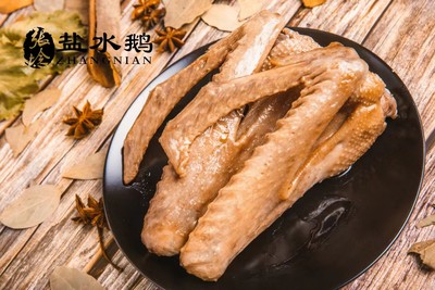 非遗特产张埝新鲜现做休闲肉类小吃卤味熟食大鹅翅真空零食即食