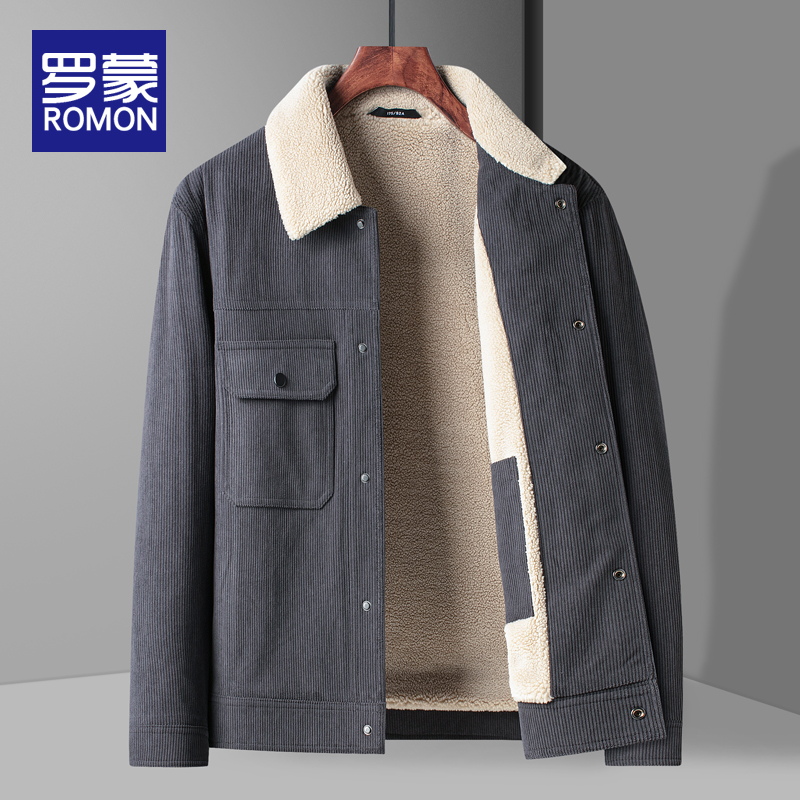 Romon/罗蒙国内好货秋冬新品加棉