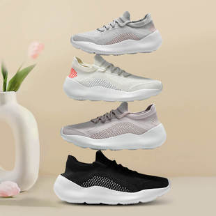 男女轻便袜套休闲高弹轻跑鞋 PLAN可机洗透气四季 FINE 良计