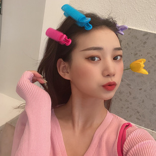 发根头顶蓬松夹空气刘海卷卷发筒懒人定型吉田朱里夹蓬松实用碎发