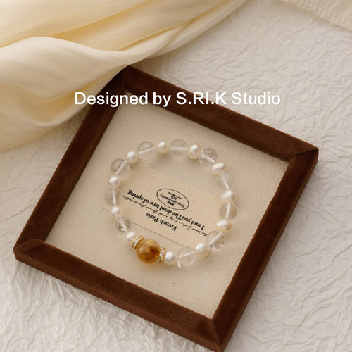 十里间天然石淡水珍珠手链手串