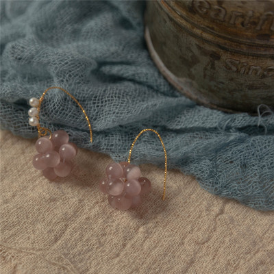 十里间小葡萄熟啦减龄耳勾珍珠