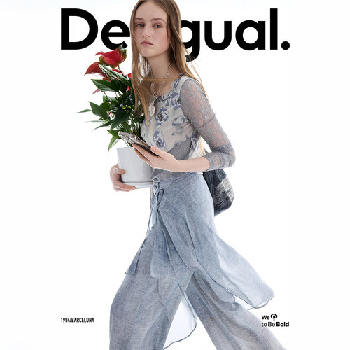 desigual西班牙彩色印花设计